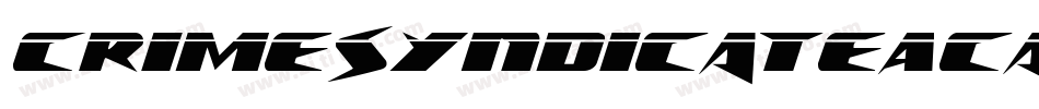 CrimeSyndicateAcademy-KLrA字体转换