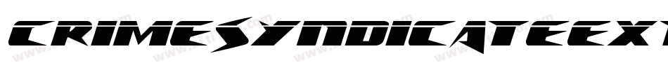CrimeSyndicateExtraCondensed-lv1X字体转换