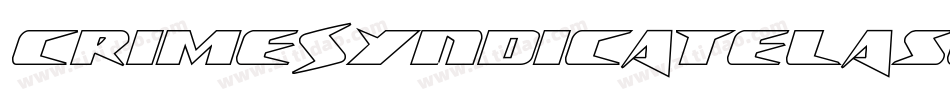 CrimeSyndicateLaserRegular-1xgL字体转换