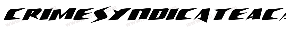 CrimeSyndicateAcademy-KLrA字体转换