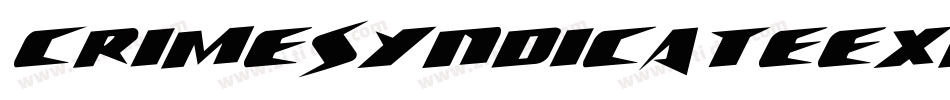 CrimeSyndicateExpanded-v9w7字体转换