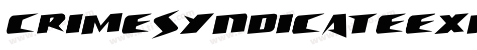 CrimeSyndicateExpanded-v9w7字体转换