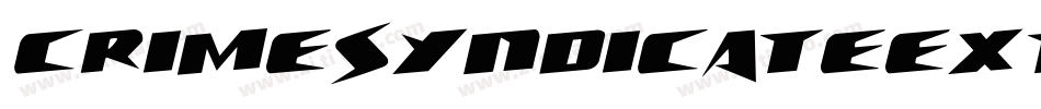 CrimeSyndicateExtraCondensed-lv1X字体转换