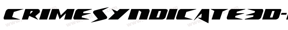 CrimeSyndicate3D-MgKw字体转换