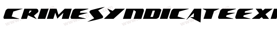 CrimeSyndicateExpanded-v9w7字体转换