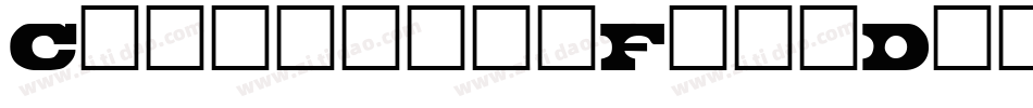 CrocodileFeetDemoRegular-GzDg字体转换
