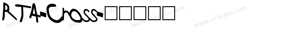 RTA-Cross字体转换