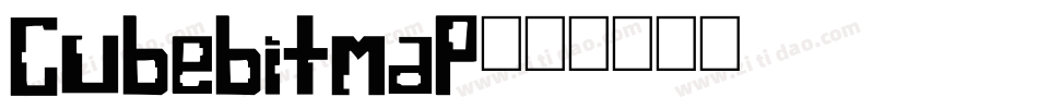 Cubebitmap字体转换