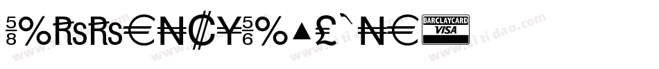 CurrencyOutline字体转换