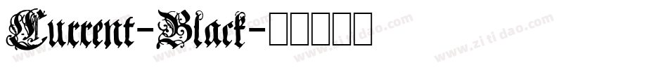 Current-Black字体转换