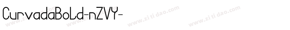 CurvadaBold-nZVY字体转换