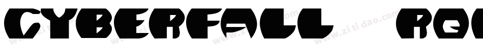 Cyberfall-rqlx字体转换