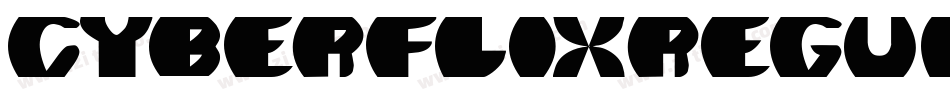 CyberflixRegular-vqjM字体转换