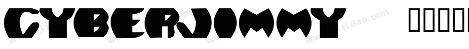 Cyberjimmy字体转换