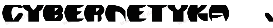 Cybernetyka-JJjE字体转换
