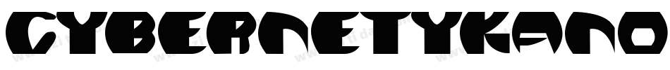 CybernetykaNormal-jrxj字体转换