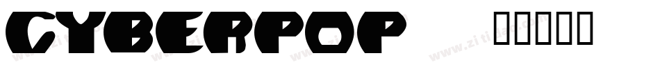 Cyberpop字体转换