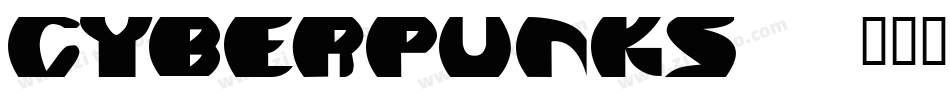Cyberpunks字体转换