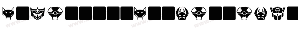 CybertronCondensedBoldItalic-wOgn字体转换