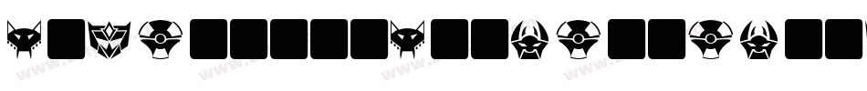 CybertronCondensedItalic-7vEl字体转换