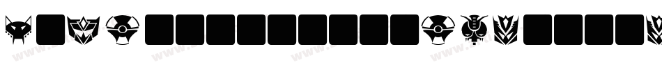 CybertronMoviecapsItalic-0Bj4字体转换