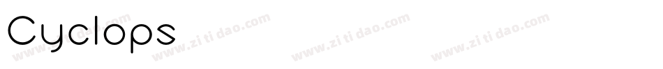 Cyclops字体转换