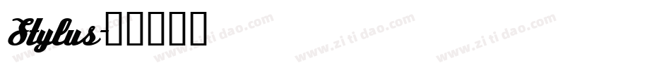 Stylus字体转换