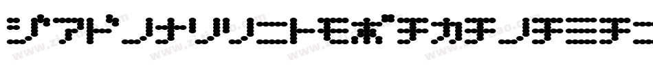 D3SkullismKatakanaBold-L34D字体转换