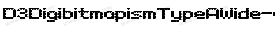 D3DigibitmapismTypeAWide-4Bxx字体转换