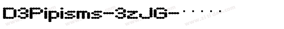D3Pipisms-3zJG字体转换