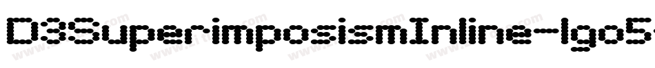 D3SuperimposismInline-lgo5字体转换
