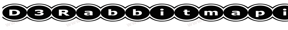 D3Rabbitmapism-BWv3字体转换