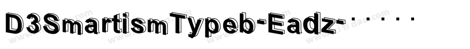 D3SmartismTypeb-Eadz字体转换