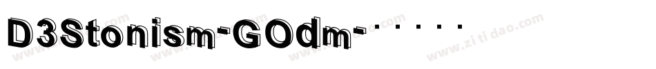 D3Stonism-GOdm字体转换