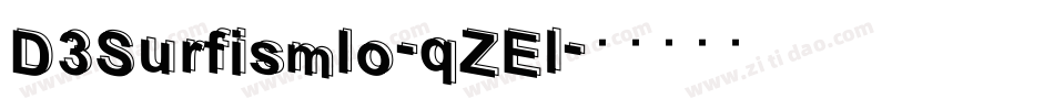 D3SurfismIo-qZEl字体转换