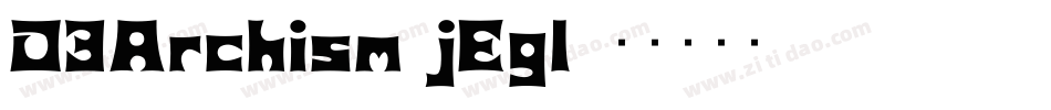 D3Archism-jEgl字体转换