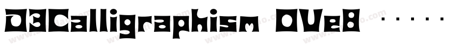 D3Calligraphism-OVe8字体转换