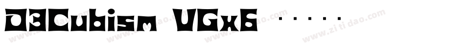 D3Cubism-VGx6字体转换