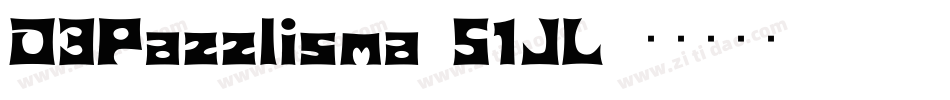 D3Pazzlisma-51JL字体转换