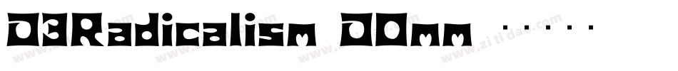 D3Radicalism-DOmm字体转换
