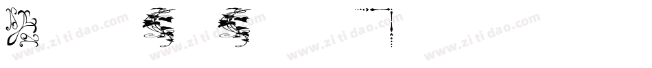 AdidogDblDemo-1G21e字体转换