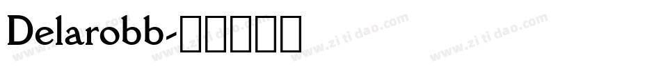 Delarobb字体转换