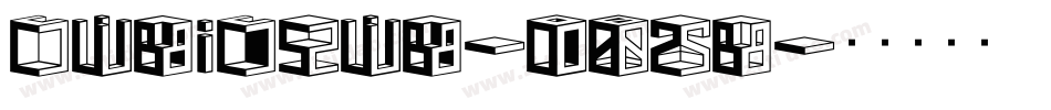 CubicSub-o02B字体转换