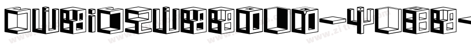 CubicSubBold-4L8B字体转换