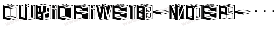 Cubicfive18-nDeP字体转换