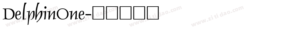 DelphinOne字体转换