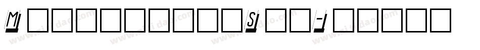 MastercardStd字体转换