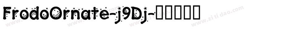 FrodoOrnate-j9Dj字体转换