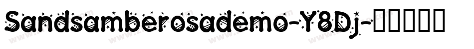 Sandsamberosademo-Y8Dj字体转换