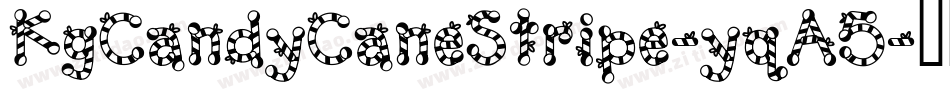 KgCandyCaneStripe-yqA5字体转换